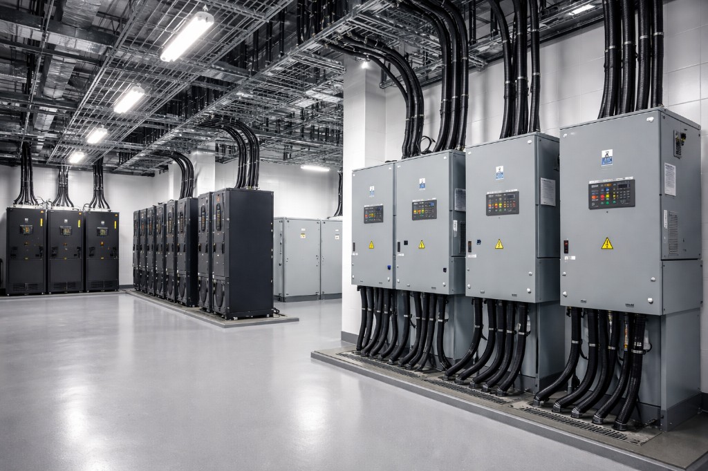 Data center power distribution infrastructure