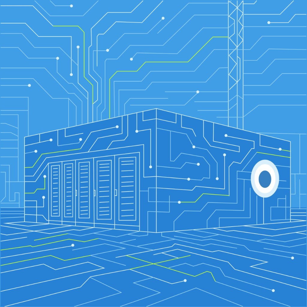 Data center infrastructure across the United States